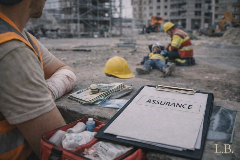 Accident de chantier : droits et indemnisations des ouvriers