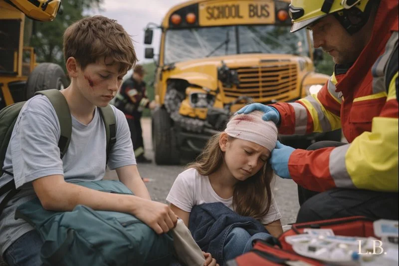 Que faire après un accident de car scolaire ?
